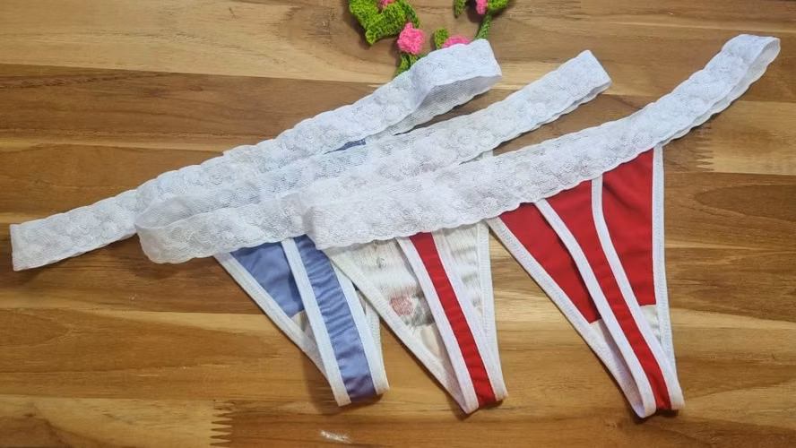 12 Tangas $15,  Hermosa Lencería. Ofertas en: TikTok: Katherine's ventas - Imagen 2