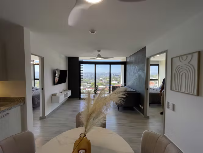 Renta apartamento full amueblado, 2 habit , con vista, Torre Avitat Lift - Imagen 8