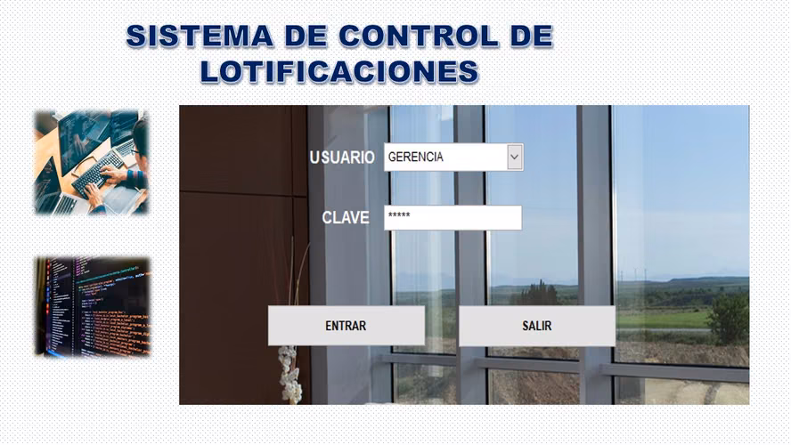 PROGRAMA PARA CONTROL Y ADMINISTRACION DE LOTIFICACIONES