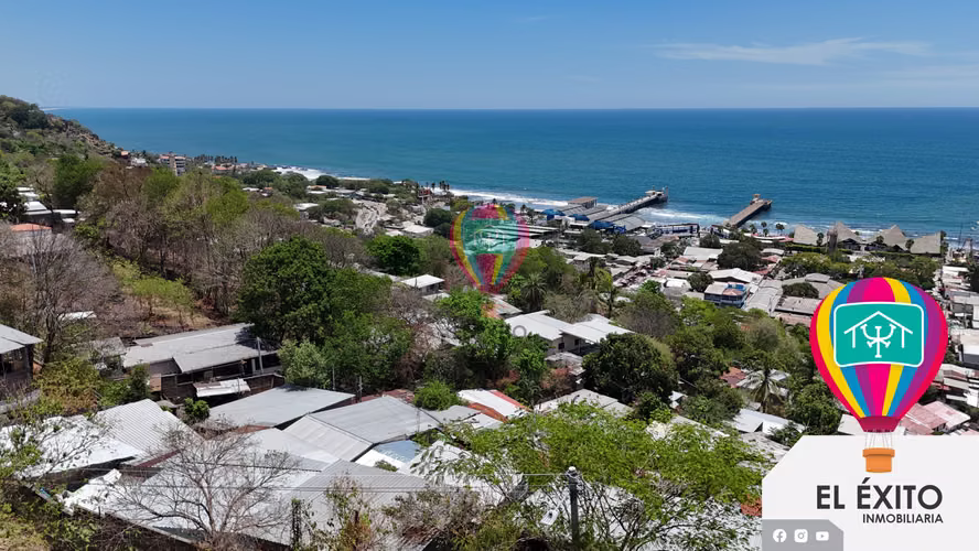 VENDO TERRENO EN EL PUERTO DE LA LIBERTAD CON ESPECTACULAR VISTA AL MAR