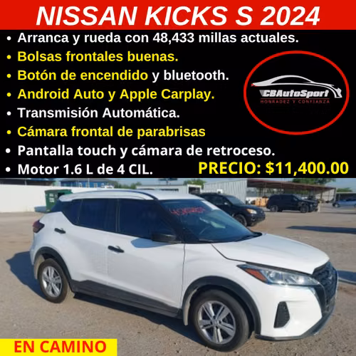 NISSAN KICKS S 2024