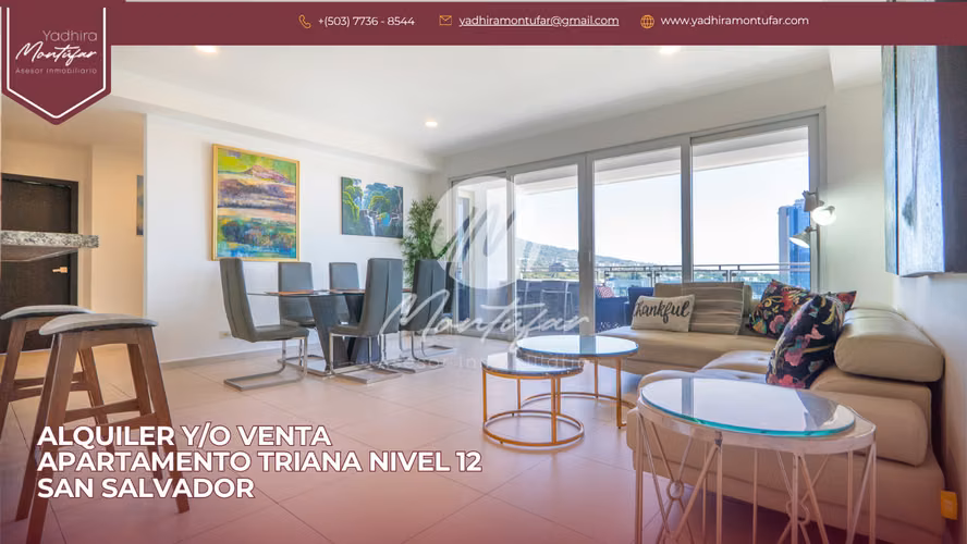 APARTAMENTO AMUEBLADO EN TRIANA CON VISTA ESPECTACULAR EN VENTA