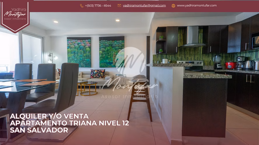 APARTAMENTO AMUEBLADO EN TRIANA CON VISTA ESPECTACULAR EN VENTA