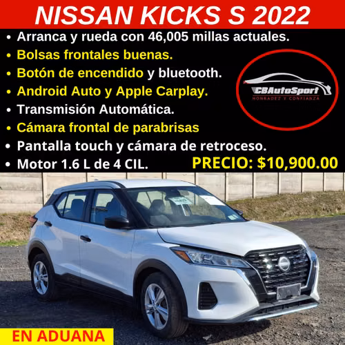 NISSAN KICKS S 2022