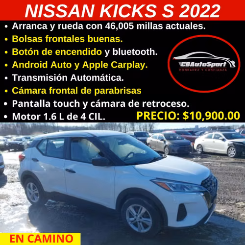 NISSAN KICKS S 2022