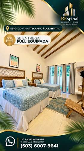 CAsa de playa (Ametcampo , residencial privada )