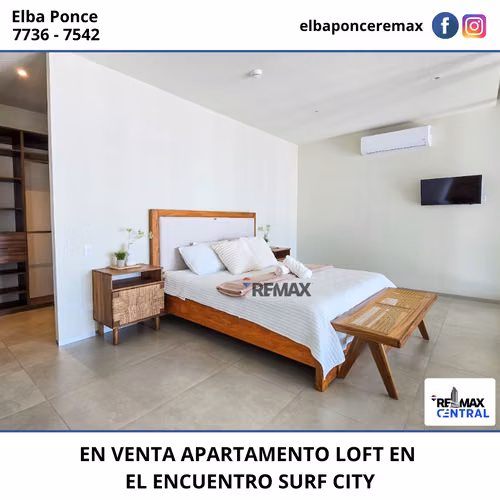 EN VENTA APARTAMENTO LOFT EN EL ENCUENTRO SURF CITY