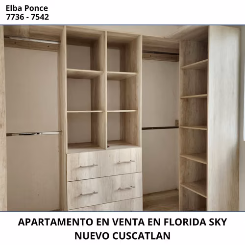 APARTAMENTO EN VENTA EN TORRE SKY 2, LA FLORIDA, NUEVO CUSCATLAN