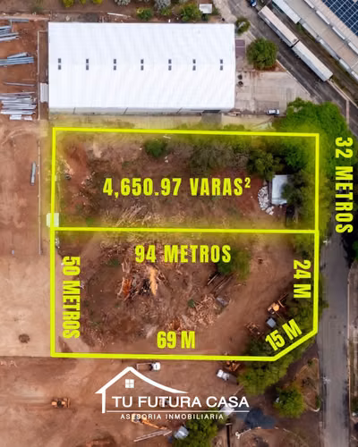 Terreno industrial en venta