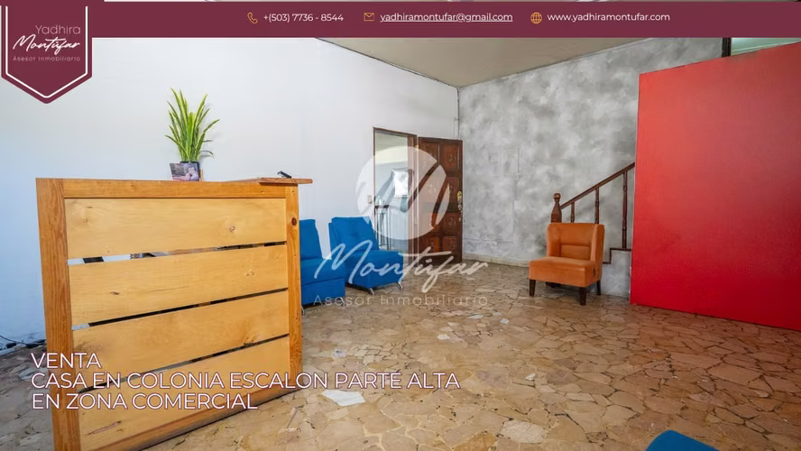 CASA ZONA ESCALON AREA COMERCIAL EN VENTA