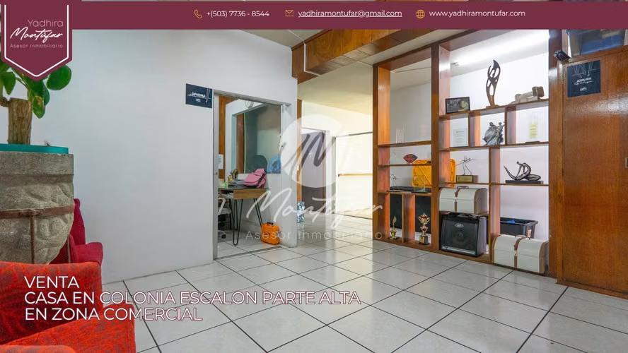 CASA ZONA ESCALON AREA COMERCIAL EN VENTA