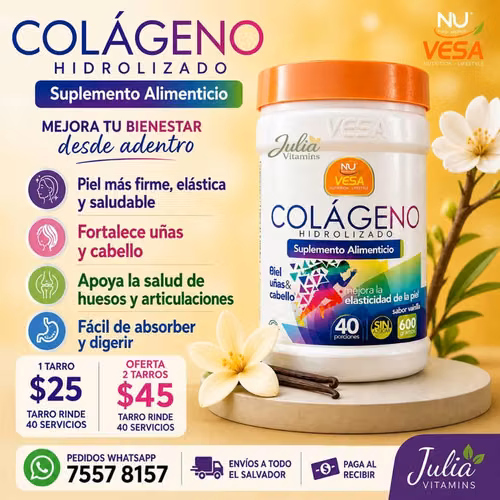 Colágeno hidrolizado en polvo