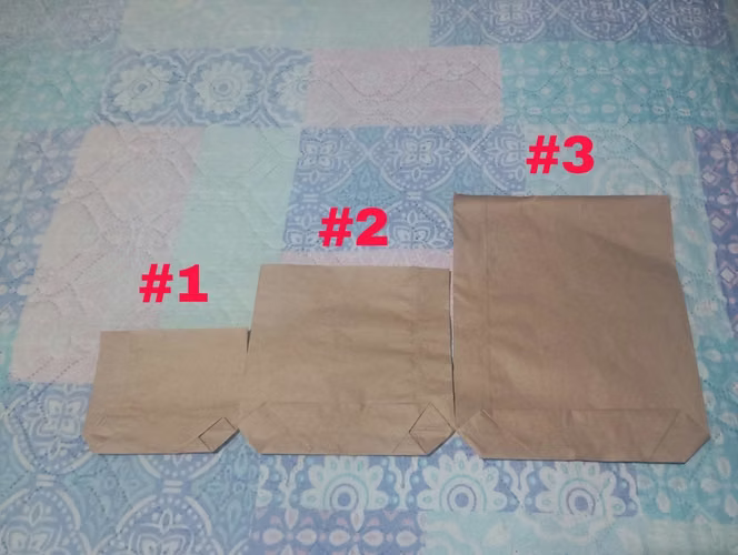 Bolsas de papel Kraft
