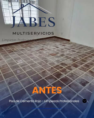 Pisos de Cemento Rojo, Restauración y Pulido de Pisos