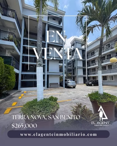 APARTAMENTO EN VENTA | Condominio Terranova, San Benito