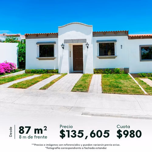 Modelo Gardenia en Villas de San Andres