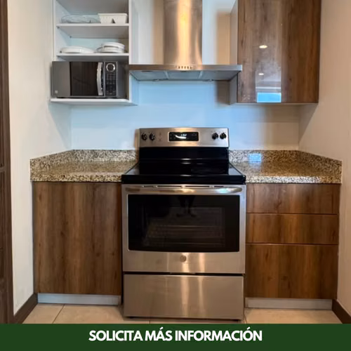 Apartamento Full Amueblado en Piso Alto con Vista al Volcán | 138 Msts de Lujo y Confort
