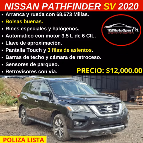 NISSAN PATHFINDER SV 2020