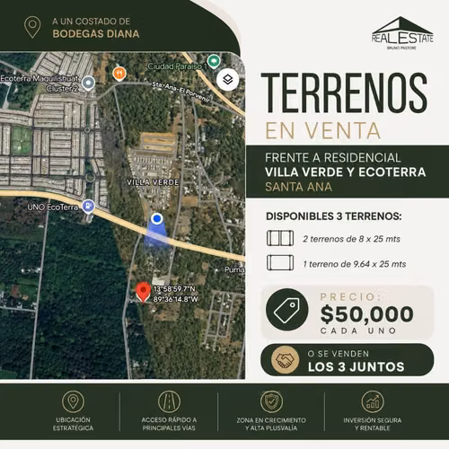 ¡Excelente oportunidad de inversión en Santa Ana!