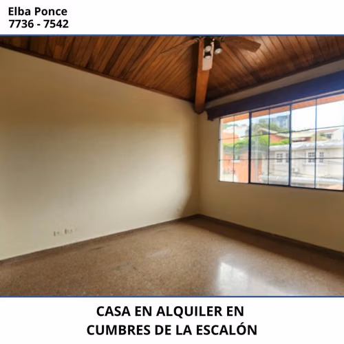 AMPLIA CASA EN ALQUILER EN CUMBRES DE LA ESCALON - Imagen 11