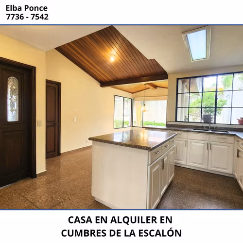 AMPLIA CASA EN ALQUILER EN CUMBRES DE LA ESCALON - Imagen 5