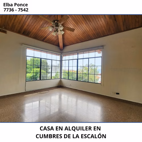 AMPLIA CASA EN ALQUILER EN CUMBRES DE LA ESCALON - Imagen 9