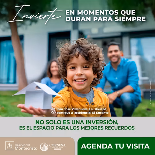 Residencial Montecristo LOTES EN VENTA– Vive rodeado de naturaleza en san José Villanueva - Imagen 5