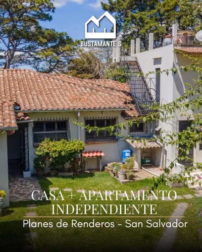 VENTA DE CASA EN LOS PLANES DE RENDEROS - Imagen 1