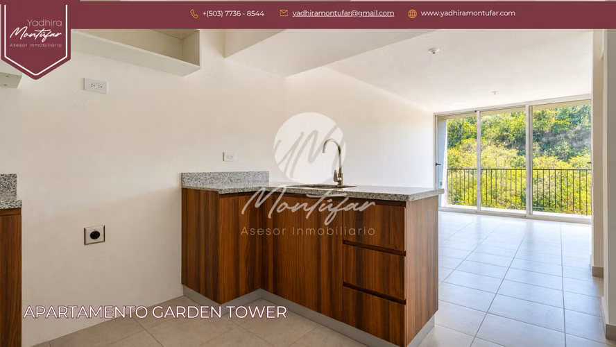 APARTAMENTO GARDEN TOWER EN ALQUILER – KM 13 ½ CARRETERA A COMALAPA - Imagen 4