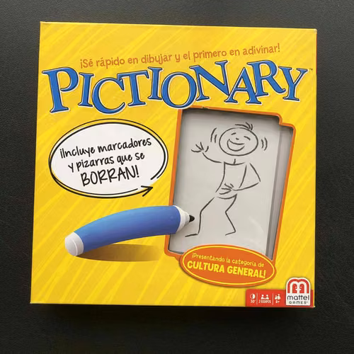 Pictionary Cultura General juego de mesa Mattel.