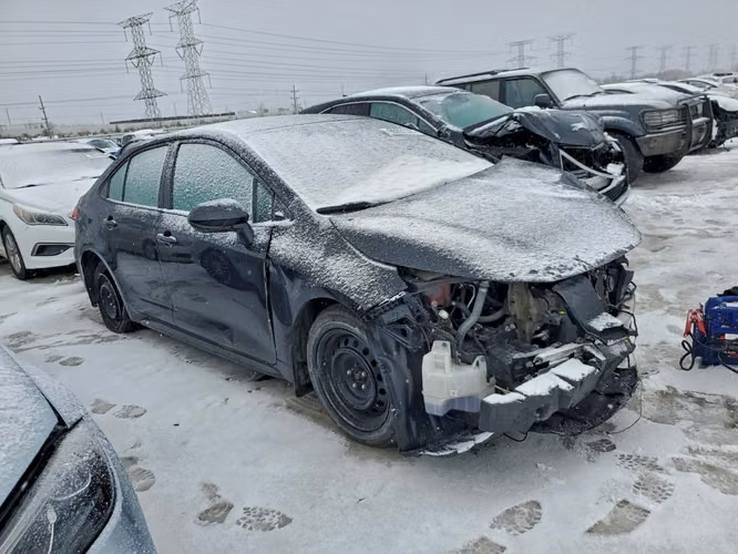 Toyota Corolla 2021 a reparar ya esta fuera de aduana