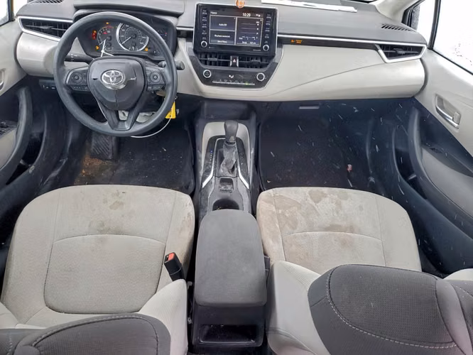 Toyota Corolla 2021 a reparar ya esta fuera de aduana
