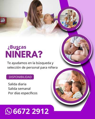SERVICIO DE CONTRATACIÓN DE NIÑERAS