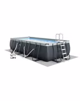 Piscina rectangular sobre el suelo con estructura Ultra XTR® y bomba con filtro de arena - 18' x 9' x 52" - Imagen 3