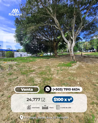 Venta de Terreno Plano para Uso Mixto, El Congo, Santa Ana, El Salvador - Imagen 8