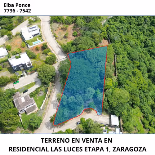 TERRENO EN VENTA EN RESIDENCIAL LAS LUCES, ETAPA 1 - Imagen 2