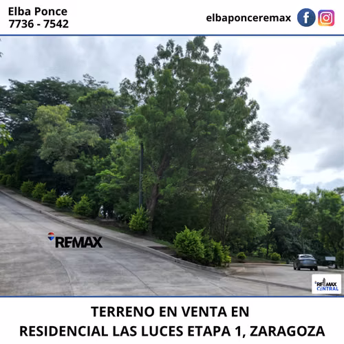TERRENO EN VENTA EN RESIDENCIAL LAS LUCES, ETAPA 1 - Imagen 3