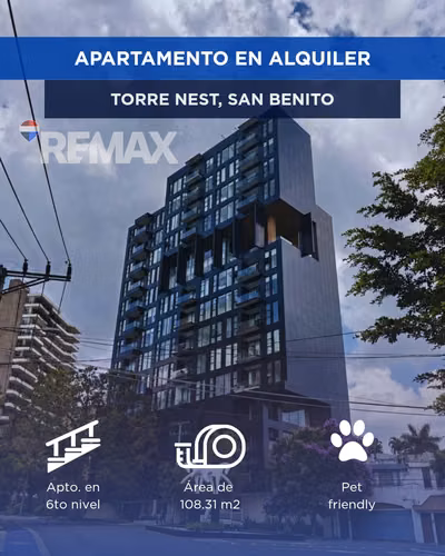 Apartamento  TORRE NEST SAN BENITO En Alquiler