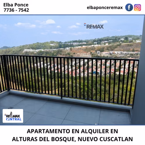 APARTAMENTO EN ALQUILER EN ALTURAS DEL BOSQUE, NUEVO CUSCATLAN - Imagen 3