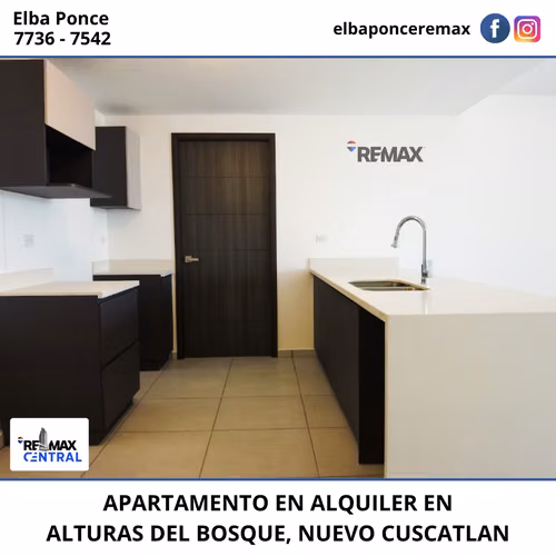 APARTAMENTO EN ALQUILER EN ALTURAS DEL BOSQUE, NUEVO CUSCATLAN - Imagen 2