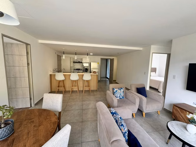 SE ALQUILA APARTAMENTO ARTEA II, NUEVO CUSCATLÁN AMUEBLADO, 109.7 m2