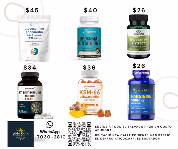 Suplementos Nutricionales importados de Estados Unidos - Imagen 5