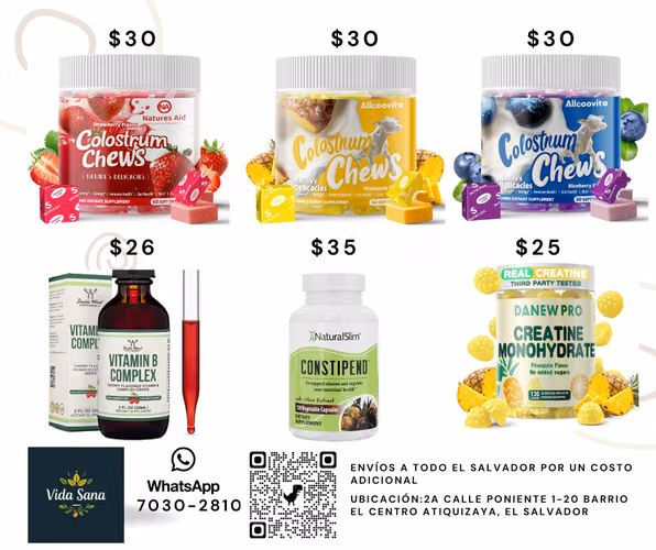 Suplementos Nutricionales importados de Estados Unidos - Imagen 3