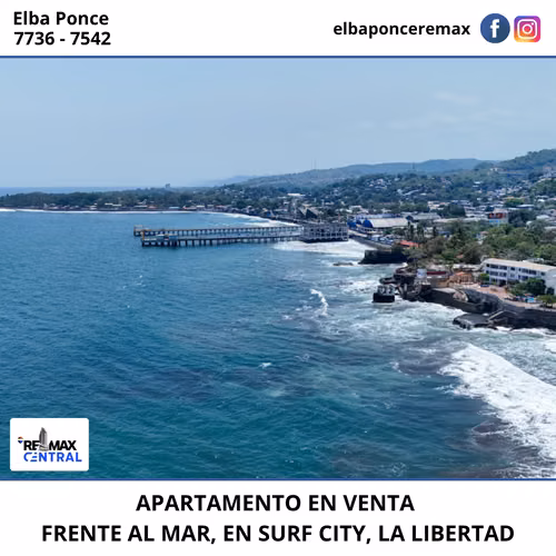 APARTAMENTO EN VENTA EN SURF CITY, LA LIBERTAD