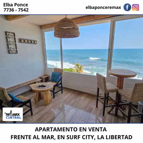 APARTAMENTO EN VENTA EN SURF CITY, LA LIBERTAD