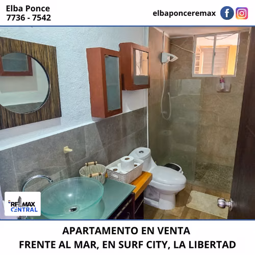 APARTAMENTO EN VENTA EN SURF CITY, LA LIBERTAD