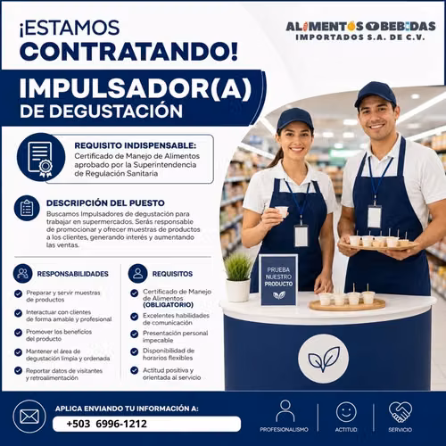 Impulsadora de Degustación