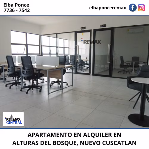 APARTAMENTO EN ALQUILER EN ALTURAS DEL BOSQUE, NUEVO CUSCATLAN