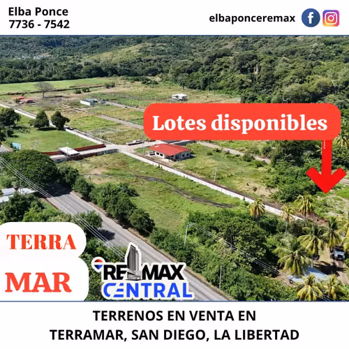 TERRENOS EN VENTA EN TERRAMAR, SAN DIEGO, LA LIBERTAD, SURF CITY - Imagen 2