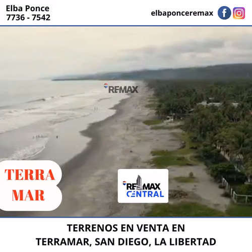 TERRENOS EN VENTA EN TERRAMAR, SAN DIEGO, LA LIBERTAD, SURF CITY - Imagen 4
